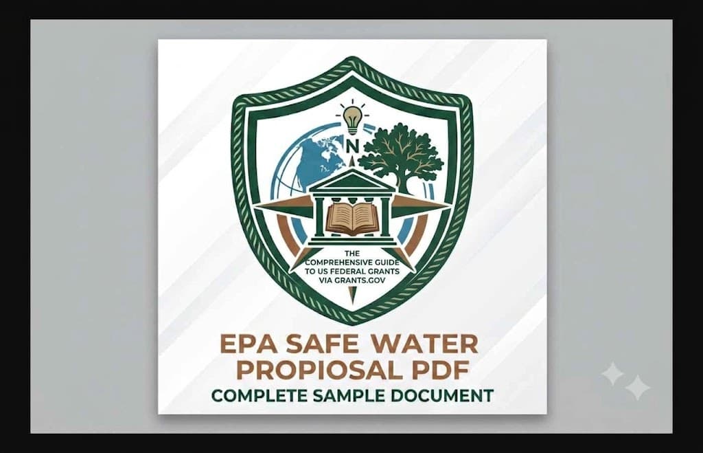 EPA Environmental Justice Small Grants Sample Proposal – Safe Drinking Water Project